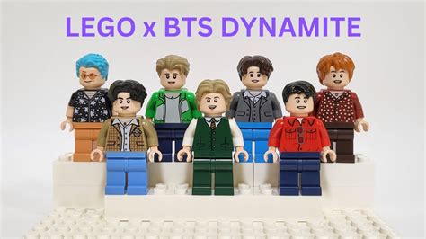 LEGO BTS Dynamite (21339) Minifigures Stop Motion Speed Build Review #lego #bts - YouTube