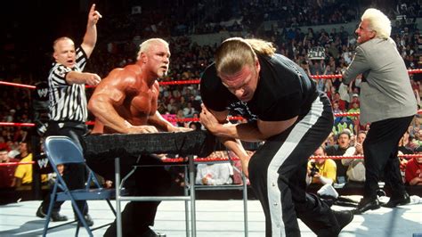 Scott Steiner vs. Triple H - Arm Wrestling Contest: Raw, Dec. 23, 2002 | WWE