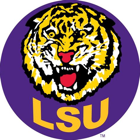 LSU Football Logo | LSU Tigers Secondary Logo - NCAA Division I (i-m ...