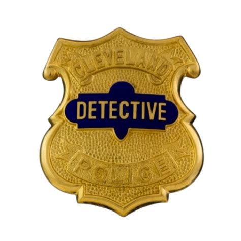 Cleveland Police Detective Badge - Hero Outdoors