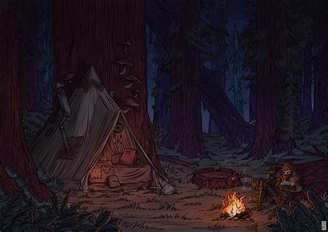 ArtStation - Bonfire