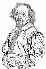 William Shakespeare Coloring Pages  ColoringDraftcom sketch template