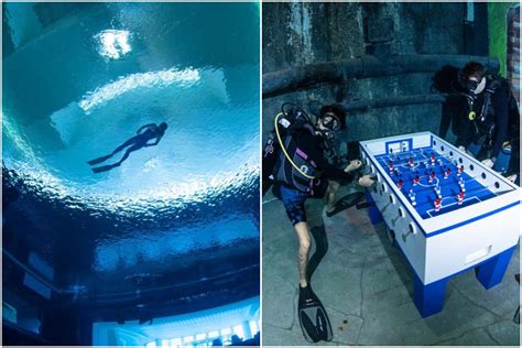 Worlds Deepest Swimming Pool With a Sunken City, Apartment & Arcade to Open in Dubai | Photos ...