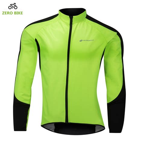 ZEROBIKE High Quality Men's Winter Fleece Winter Cycling Clothing Warm Coat Long Sleeve Cycling ...