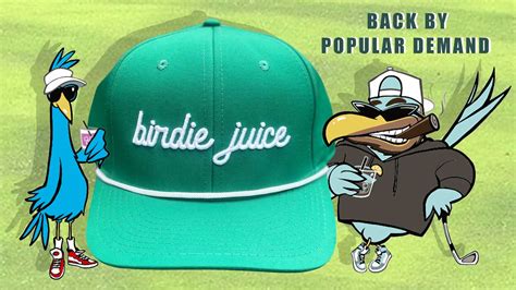 Green Birdie Juice Rope Hats are back for WM Phoenix Open