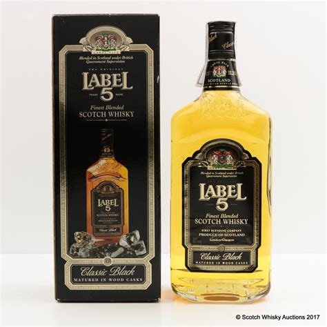 Label 5 Classic Black Blended Whisky | The 77th Auction | Scotch Whisky Auctions