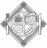 School Lunch coloring page  ColouringPages sketch template