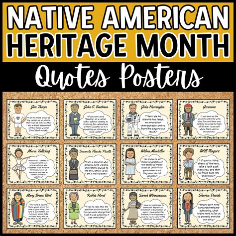 Native American Heritage Month Posters Bundle 20% OFF | Made By Teachers