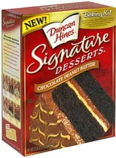 Duncan Hines Chocolate Peanut Butter Cake Mix - 25.26 oz, Nutrition ...