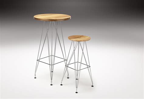 Weightless Bar Table & Weightless Round Barstool, Designed… | Flickr