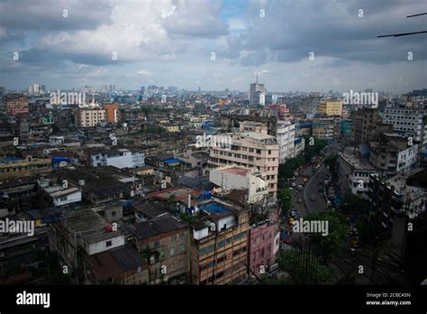 skyline view of kolkata city Stock Photo - Alamy