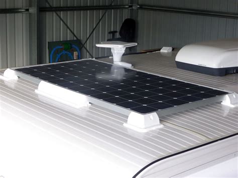 Motorhome Solar Panel System 100/130 Watt roof mounted - Harbour Creek Motorhomes - Your South ...