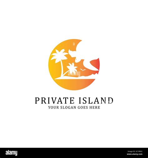 Private Island travel logo inspiration Stock Vector Image & Art - Alamy