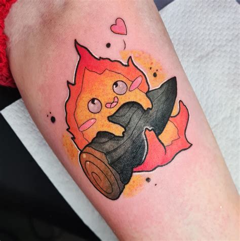 Calcifer tattoo by himeLILt on DeviantArt