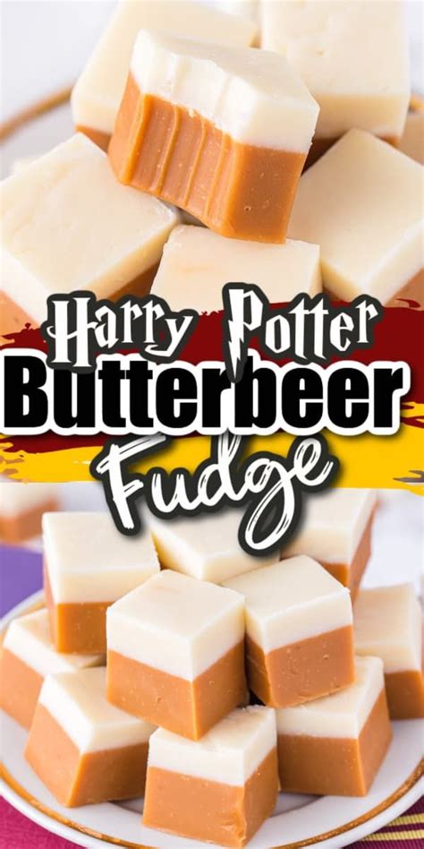 Harry Potter Butterbeer Fudge (Copycat Recipe) | Homemade fudge recipes ...