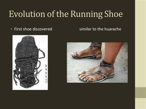 Evolution of the Running Shoe