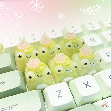 Frog Keycap With Lilypad Artisan Keycap - Etsy