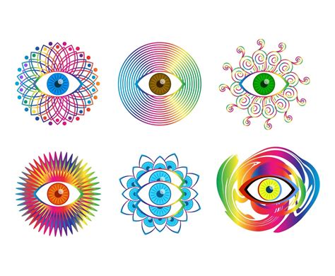 Colorful Lsd Effect Vector Vector Art & Graphics | freevector.com