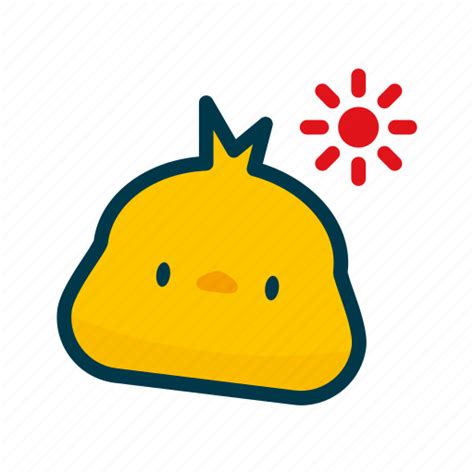 Sticker, emoji, chicken icon - Download on Iconfinder