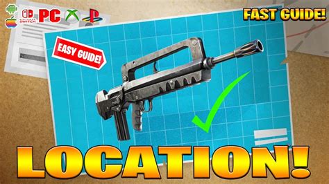 Where To Find The Burst Assault Rifle Weapon In Fortnite! (How To Get Burst Assault Rifle ...