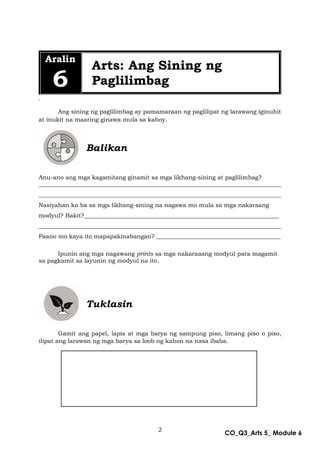 Arts 5_Q3_Mod6_Ang SiningngPaglilimbag.pdf