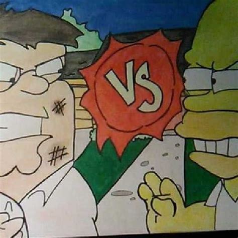 Peter Griffin VS. Homer Simpson