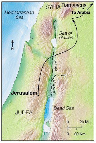 Posts about map of Paul’s journey from Jerusalem to Damascus on agnus ...