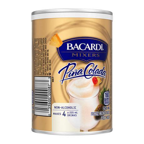 Bacardi Mixers Pina Colada Frozen Concentrated Fruit Mixer | Walmart Canada