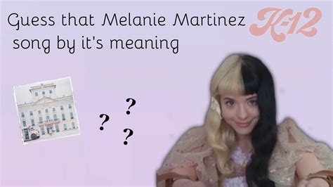 Try to guess the Melanie Martinez K-12 song by it's meaning Chords - Chordify