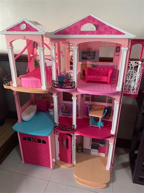 Barbie Dream House with Elevator and Pool, Hobbies & Toys, Toys & Games on Carousell