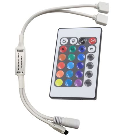 IR Remote for Color Changing LED Light Strips (24 Keys) – lightstripsco