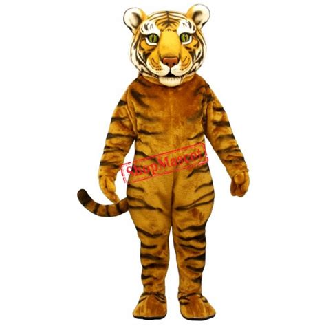 Tiger Ted Mascot Costume