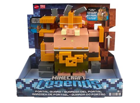 Ripley - FIGURA MINECRAFT LEGENDS GUARDIAN DEL PORTAL 25 CM