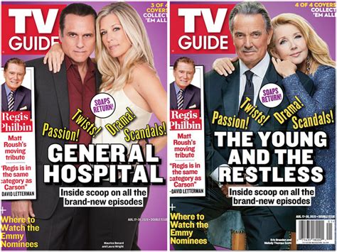 TV Guide Magazine Covers Celebrate Daytime Soap Operas - Daytime ...