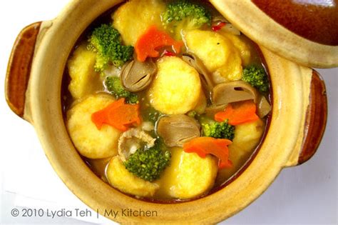 Claypot Tofu [A Healthy Pot]