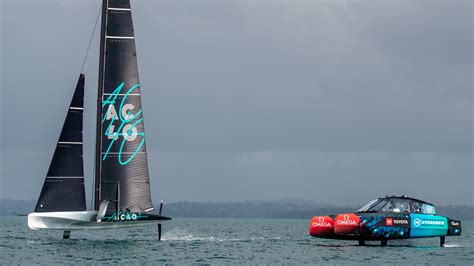 AC40: first flight for the ‘mini’ America’s Cup yachts - Yachting World