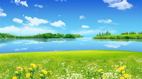 Sunny Landscape Desktop Wallpapers - Top Free Sunny Landscape Desktop Backgrounds - WallpaperAccess