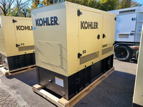 New 50 kW Kohler 50REOZK Diesel Generator – Steel sound enclosure - EPA ...