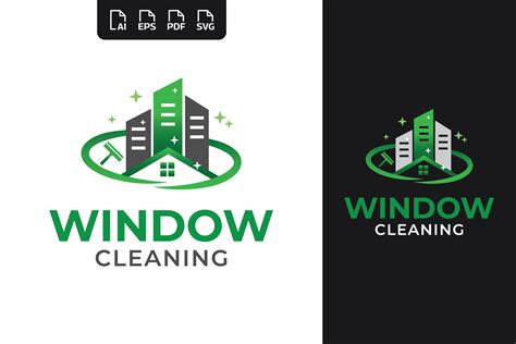 Window Cleaning Logo Graphic by Nuriyanto51 · Creative Fabrica