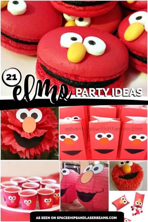 21 Fabulous Elmo Birthday Party Ideas - Spaceships and Laser Beams