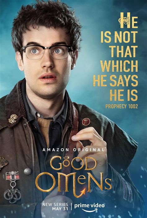 anathema and newt - Google Search | Jack whitehall, Good omens book, Steve pemberton