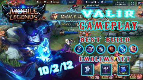 VALIR GAMEPLAY (BEST BUILD/EMBLEMS SET) #VALIRBESTBUILD2020 - YouTube