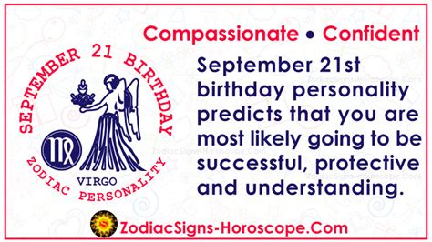 September 21 Zodiac (Virgo) Horoscope Birthday Personality and Lucky ...