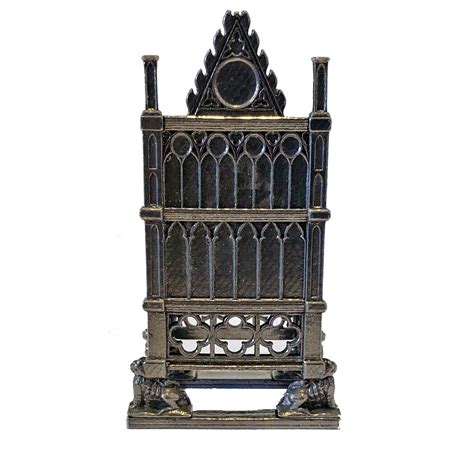 English Pewter Coronation Chair Replica | Westminster Abbey Shop