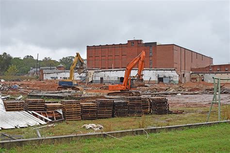 Langdale Mill demolition carries on throughout rain - Valley Times-News | Valley Times-News