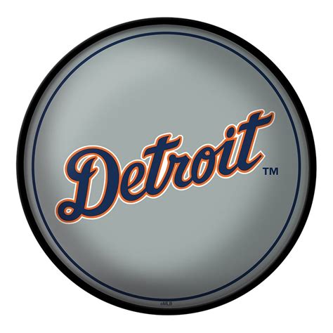 Detroit Tigers: Logo - Modern Disc Wall Sign - The Fan-Brand