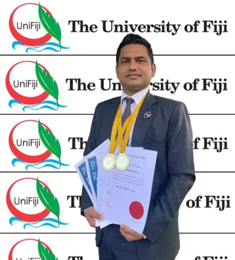 Joseph Rao of Taveuni Gets Two Gold Medals in Law School – The University of Fiji