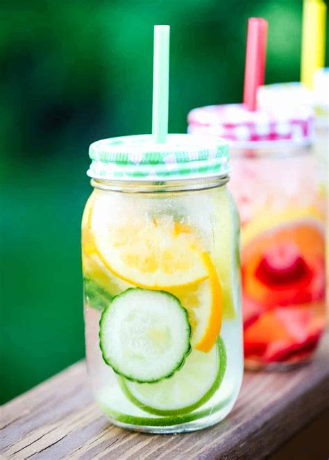 EASY Fruit Infused Water Recipes - I Heart Naptime