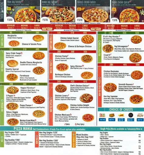 Domino's Pizza Menu, Menu for Domino's Pizza, Alambagh, Lucknow - Zomato