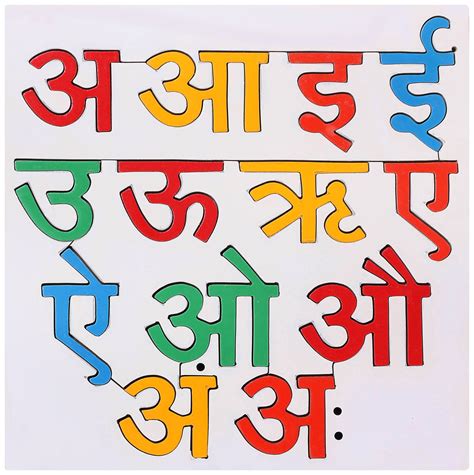 Hindi Alphabets With Words Clipart Hindi Alphabet Hindi Worksheets ...